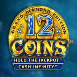 12 Coins Grand Diamond Edition by Wazdan, showcased at rainsbet.eu – game logo
