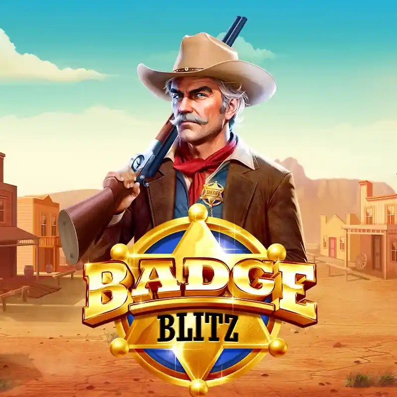 Try Badge Blitz slot by Pragmatic Play on rainsbet.eu – logo image
