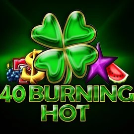 40 Burning Hot slot visual from Amusnet Interactive available on rainsbet.eu