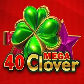 40 Mega Clover by Amusnet Interactive, showcased at rainsbet.eu – game logo