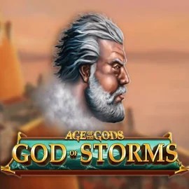 Official Slots logo: Age Of The Gods: God of Storms by Playtech at Rainbet Casino