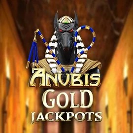 Anubis Gold Jackpots slot visual from Inspired Gaming available on rainsbet.eu