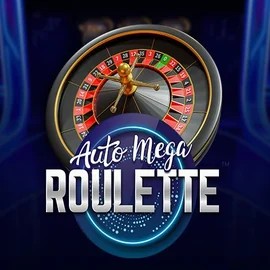 Auto Mega Roulette slot icon by Pragmatic Play, available at Rainbet Casino