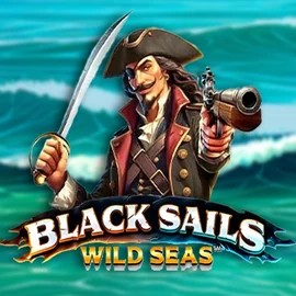 Black Sails Wild Seas logo by Infinity Dragon Studios Rainbet Casino