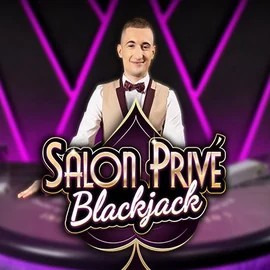 Blackjack Salon Privé logo – Live Casino by Ezugi at Rainbet Casino