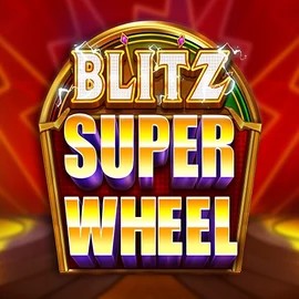 Blitz Super Wheel online game logo by Pragmatic Play on rainsbet.eu