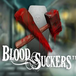Official Slots logo: Blood Suckers by NetEnt at Rainbet Casino