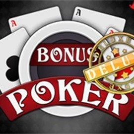 Bonus Poker Deluxe - 3 Hands slot logo by RTG (Reel Time Gaming) at Rainbet Casino