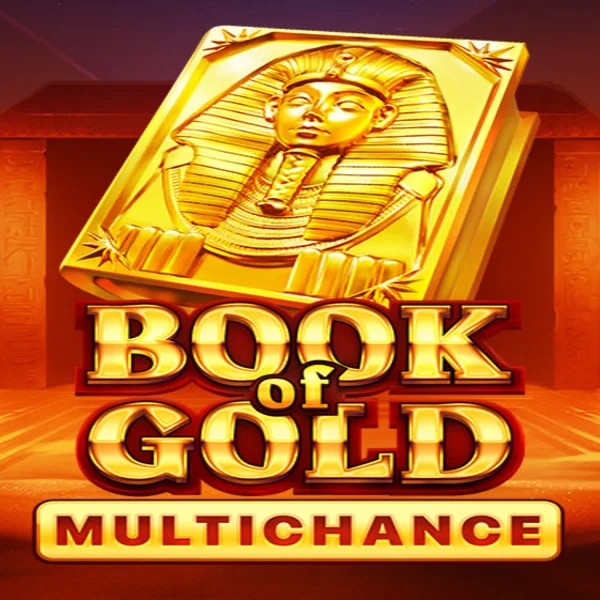 Book of Gold Multichance logo by Playson at Rainbet Casino