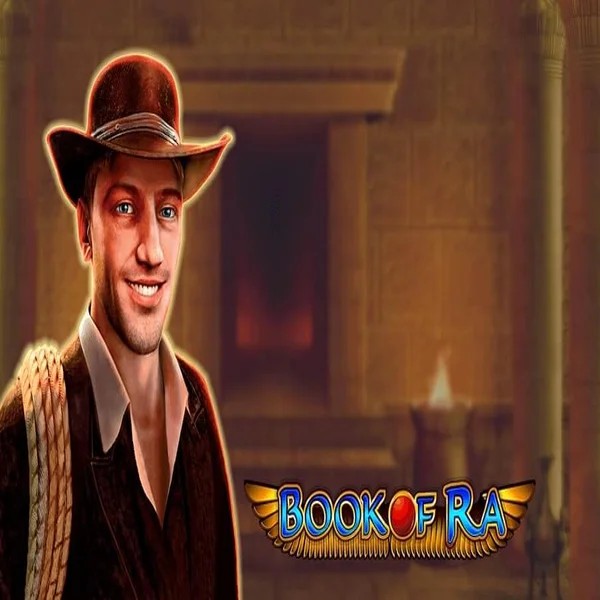 Book of Ra casino game by Greentube – featured logo at Rainbet Casino