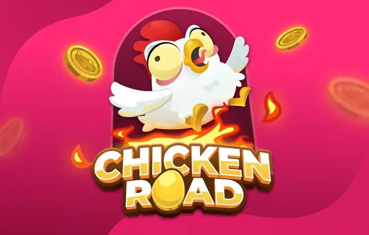Chicken Road online game logo by InOut on rainsbet.eu