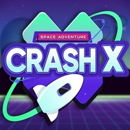 Enjoy Crash X by Turbo Games – logo hosted on rainsbet.eu