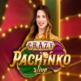 Crazy Pachinko casino game by Evolution – featured logo at Rainbet Casino