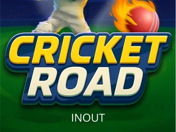 Cricket Road slot logo by InOut at Rainbet Casino