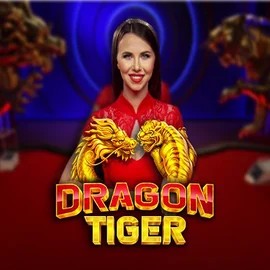 Dragon Tiger (Live) slot logo by Pragmatic Play at Rainbet Casino