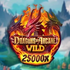Dragons of Arcane Wild logo – Slots by Foxium at Rainbet Casino