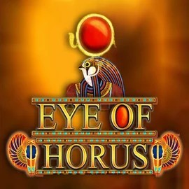 Eye of Horus logo – Slots by RTG (Reel Time Gaming) at Rainbet Casino