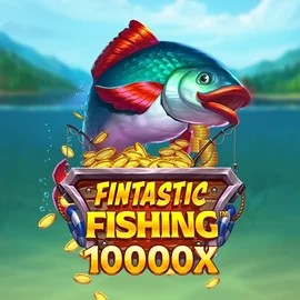 Fintastic Fishing online game logo by Foxium on rainsbet.eu
