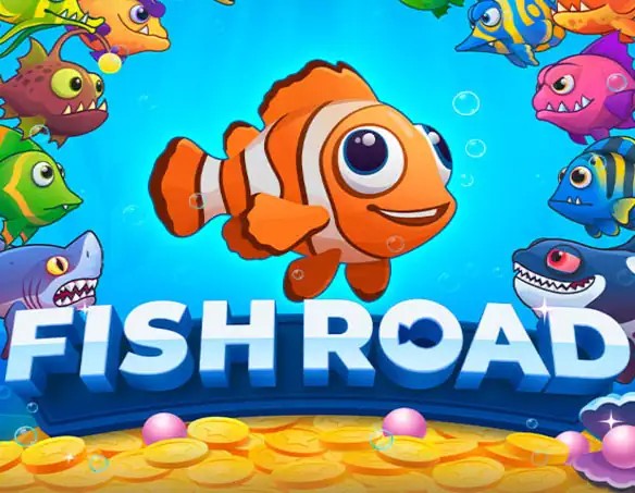 Official Casino Games logo: Fish Road by InOut at Rainbet Casino
