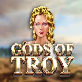 Gods of Troy logo by Red Tiger Gaming Rainbet Casino