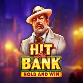 Hit The Bank Hold and Win slot visual from Playson available on rainsbet.eu