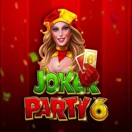 Joker Party 6 online game logo by Greentube on rainsbet.eu