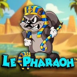 Le Pharaoh slot visual from Hacksaw Gaming available on rainsbet.eu