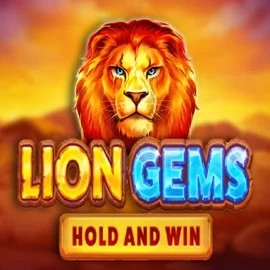 Lion Gems Hold and Win logo – Slots by Playson at Rainbet Casino