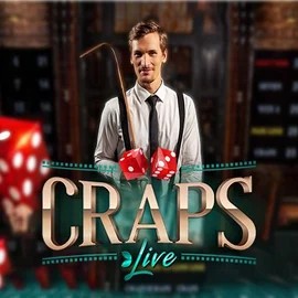 Live Casino logo of Live Craps from Evolution at Rainbet Casino