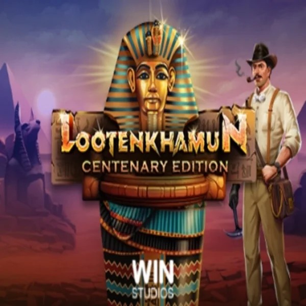 Loot'en Khamun the Dead Sea Scrolls logo by Win Studios Rainbet Casino