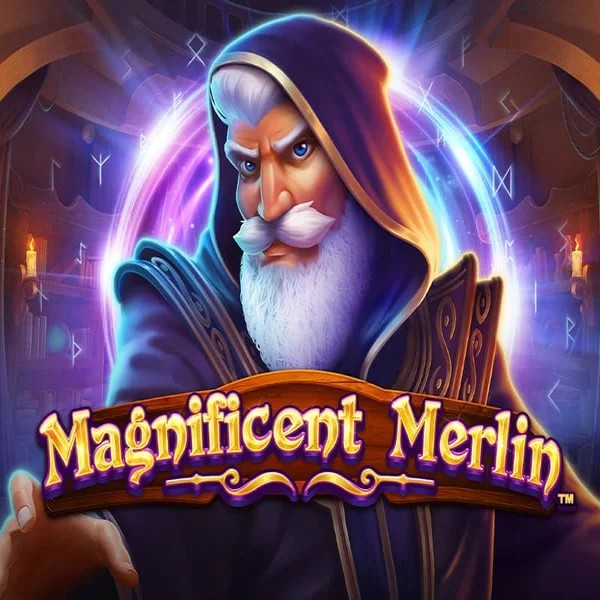Magnificent Merlin logo by Greentube Rainbet Casino