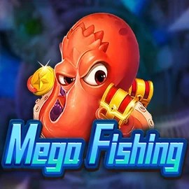 Mega Fishing online game logo by TaDa Gaming on rainsbet.eu