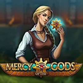 Mercy Of The Gods game by NetEnt – logo hosted on Rainbet Casino