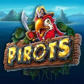 Pirots casino game by ELK Studios – featured logo at Rainbet Casino
