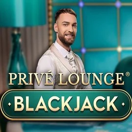Privé Lounge Blackjack logo by Pragmatic Play at Rainbet Casino