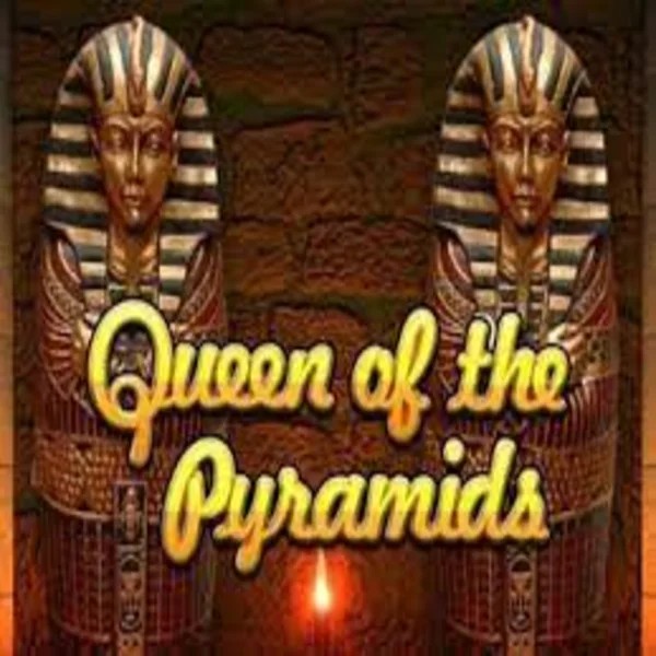 Queen of the Pyramids slot visual from Playtech available on rainsbet.eu