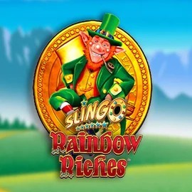 Casino Games logo of Slingo Rainbow Riches from Gaming Realms at Rainbet Casino
