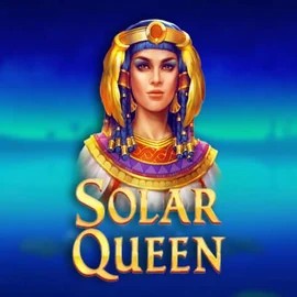 Solar Queen slot logo by Playson at Rainbet Casino