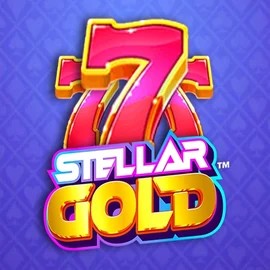 Stellar Gold logo by Snowborn Games Rainbet Casino