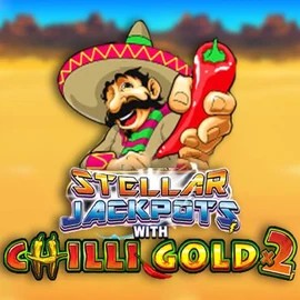 Stellar Jackpots with Chilli Gold x2 logo by Lightning Box Game at Rainbet Casino