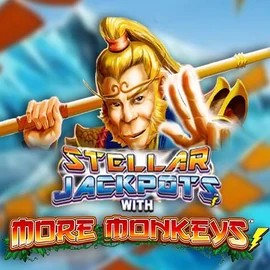 Play Stellar Jackpots with More Monkeys slot by Lightning Box Game on rainsbet.eu