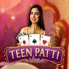 Teen Patti logo by Evoplay at Rainbet Casino