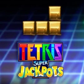 Tetris Super Jackpots by WMS, showcased at rainsbet.eu – game logo