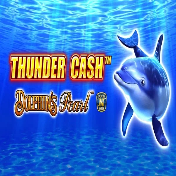 Thunder Cash Dolphins Pearl by Novomatic, showcased at rainsbet.eu – game logo