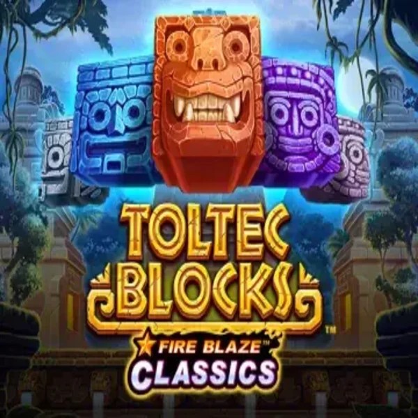 Fire Blaze: Toltec Blocks slot icon by Rarestone Gaming, available at Rainbet Casino