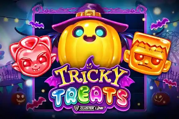 Tricky Treats slot icon by Push Gaming, available at Rainbet Casino