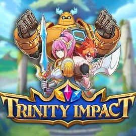 Trinity Impact logo by Play'n GO at Rainbet Casino