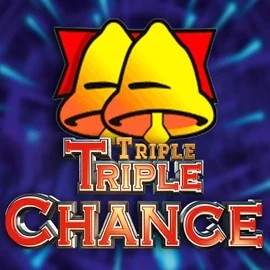 Triple Triple Chance slot logo by Merkur Gaming at Rainbet Casino